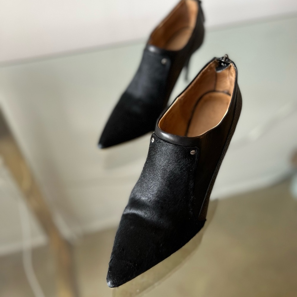 L.A.M.B. Tracie stiletto booties